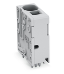 PCB terminal block; 16 mm²; Pin spacing 10 mm; 1-pole; Push-in CAGE CLAMP®; 16,00 mm²; gray