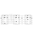 Female connector; 5-pole; 2,50 mm²; white