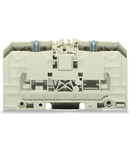 Stud terminal block; 35 mm²; with 2 stud bolts M6; 35,00 mm²; light gray