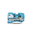 1-conductor N-disconnect terminal block; 10 mm²; Push-in CAGE CLAMP®; 10,00 mm²; blue