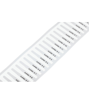 Marker card; for Smart Printer; for use in nozzles; Length: 23 mm; white