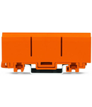 Suport sina omega pentru clemele  2273 Series; for DIN-35 rail mounting/screw mounting; orange