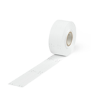 Cable tie marker; for Smart Printer; for use with cable ties; 100 x 15mm; white