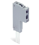 Power tap; for 35 mm² high-current tbs; Module width 8 mm; 6,00 mm²; gray