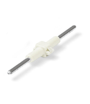 Board-to-Board Link; Pin spacing 4 mm; 1-pole; Length: 28 mm; white