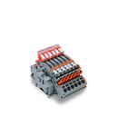 Compact terminal block; for current transformer circuit; 6,00 mm²; multicoloured
