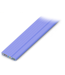 Flat cable; 5G 2.5 mm² + 2 x 1.5 mm²; halogen-free; 3L + N + PE + 2 buses; 0.6/1 kV; 2,50 mm²; violet