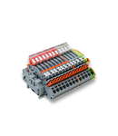 Compact terminal block; for current and voltage transformers; 6,00 mm²; multicoloured