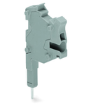 Modular TOPJOB®S connector; modular; for jumper contact slot; 1-pole; 1,50 mm²; gray