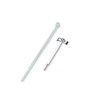 Shield termination; including cable ties for shield diameters 5 mm to 10 mm; 60 mm long