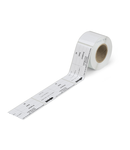 Type labels; 99 x 44 mm; white