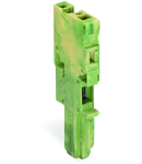 1-conductor female plug; 4 mm²; 1-pole; 4,00 mm²; green-yellow