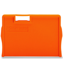 Separator plate; 2 mm thick; oversized; orange