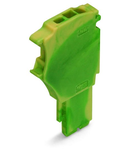 Start module for 1-conductor female connector; 1.5 mm²; 1-pole; 1,50 mm²; green-yellow