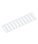 WMB marking card; as card; MARKED; PE (100x); stretchable 5 - 5.2 mm; Horizontal marking; snap-on type; white