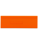 Separator plate; 2 mm thick; oversized; orange