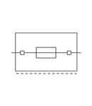 Fuse plug; with pull-tab; for glass cartridge fuse ¼" x 1¼"; without blown fuse indication; 7.4 mm wide; gray