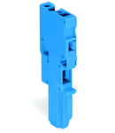 1-conductor female plug; 4 mm²; 1-pole; 4,00 mm²; blue