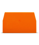 Separator plate; 1 mm thick; orange