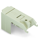 Protective cover; IP20; for high-current terminal blocks with 2 stud bolts M6; light gray