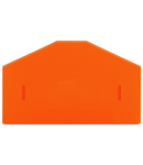 Separator plate; 2.5 mm thick; oversized; orange