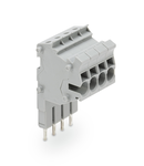 Modular TOPJOB®S connector; modular; for jumper contact slot; 4-pole; 2,50 mm²; gray