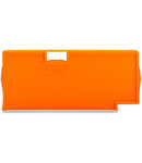 Separator plate; 2 mm thick; oversized; orange