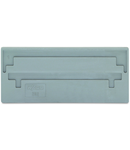 Separator plate; 2 mm thick; oversized; gray