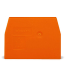 Separator plate; 1 mm thick; orange