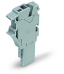 Start module for 1-conductor female connector; with integrated end plate; 2.5 mm²; 1-pole; 2,50 mm²; orange