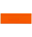 Separator plate; 2 mm thick; oversized; orange