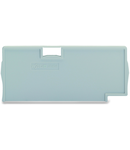 Separator plate; 2 mm thick; oversized; gray