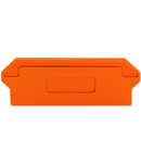 Separator plate; 2 mm thick; oversized; orange