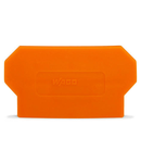 Separator plate; 2 mm thick; oversized; orange