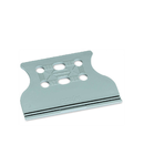 Strain relief plate; gray