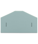 Separator plate; 2.5 mm thick; oversized; gray