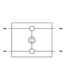 Component plug; 2-pole; 10 mm wide; gray