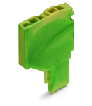 Start module for 2-conductor female connector; 1.5 mm²; 1-pole; 1,50 mm²; green-yellow