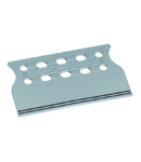 Strain relief plate; gray