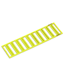 WMB marking card; as card; MARKED; k/l (each 50); stretchable 5 - 5.2 mm; Horizontal marking; snap-on type; yellow