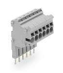 Modular TOPJOB®S connector; modular; for jumper contact slot; 6-pole; 2,50 mm²; gray