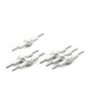 Board-to-Board Link; Pin spacing 3 mm; 2-pole; Length: 15.3 mm; white