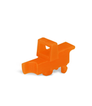 Lock-out; prevents reclosing of slide link; Snap-in type; for 2003 Series; orange