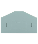 Separator plate; 2 mm thick; oversized; gray