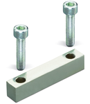 Jumper bar with screws; 2-way; for high current terminal blocks with 2 stud bolts M12 or M16