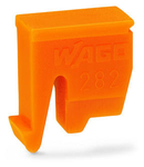 Lock-out; prevents reclosing of slide link; snap-in type; orange