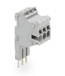 Modular TOPJOB®S connector; modular; for jumper contact slot; 3-pole; 1,50 mm²; gray