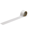 Labels; for TP printers; permanent adhesive; 8 x 20 mm; white