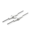 Board-to-Board Link; Pin spacing 8 mm; 2-pole; Length: 28 mm; white