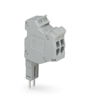 Modular TOPJOB®S connector; modular; for jumper contact slot; 2-pole; 1,00 mm²; gray